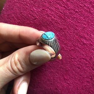 925 Sterling Silver & Turquoise Ring
